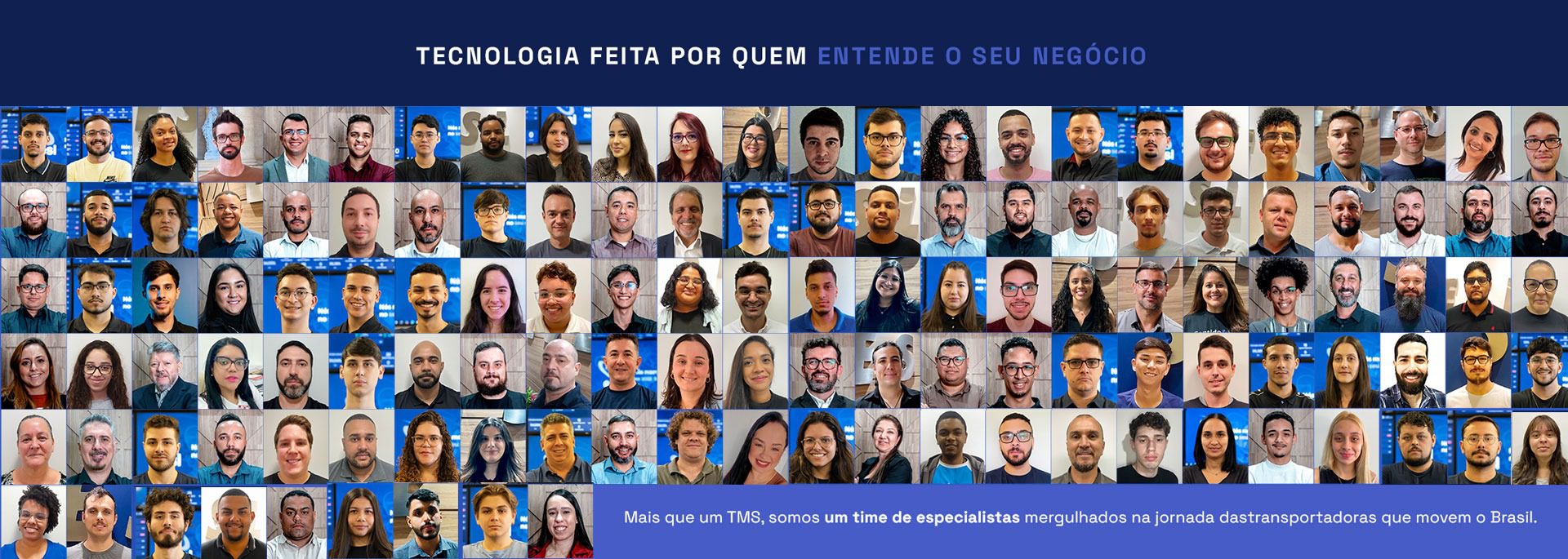 Mural com equipe ESL