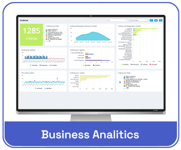 Tela de dashboard ESL Business