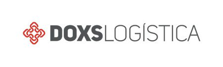 Logo da DOXS Logística com símbolo vermelho