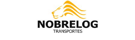 Logo da Nobrelog Transportes com leão estilizado
