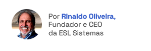 Retrato de Maurício Oliveira, fundador e CEO da CBL Sistemas
