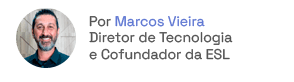 Retrato de Marco Vieira, diretor de tecnologia da ESL